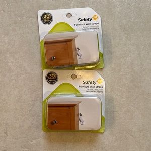 Furniture wall straps, 2 packs, unopened